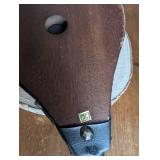 Eagle Emblem Wooden Fireplace Bellow