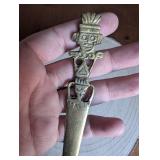 Pre-Columbian Style Brass Letter Opener