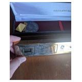 GE Calculator Ruler with Digital Clock