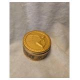 1964 Tokyo Olympics Seiko Hidden Watch Medallion