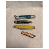 Collection of Early 1900s Pocket Knives