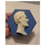 Mosaic Company Relief Portrait Plaque Paperweight