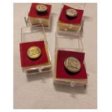 Railroad Company Logo Button Collection