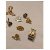 Mixed Lapel Pin Collection with Galaxy Pendant