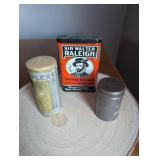 Sir Walter Raleigh Tobacco Tin & Taplex Stove Fuel Collection