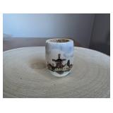 Dutch Windmill Porcelain Pipe