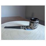 Medico Silver Overlay Smoking Pipe