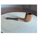 KBB Tobacco Pipe with Metal Bands
