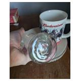 Budweiser Clydesdale Mug and Glass Set