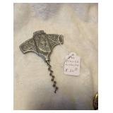 Norwegian Pewter Corkscrew