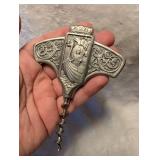 Norwegian Pewter Corkscrew