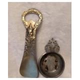 Pewter Wine Tester + Bottle Opener