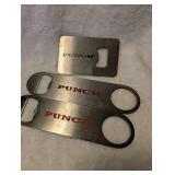 Punch Bottle Openers Collection with Pabst Beer Opener