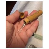 Early 1900s Sewing Notions Collection - Queen Royal Needles Set