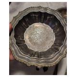 Ornate Silver Flatware Set with Enamel Accents