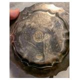 Ornate Silver Flatware Set with Enamel Accents