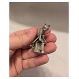 Miniature Pewter Figurine Collection