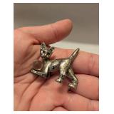 Miniature Pewter Figurine Collection