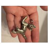 Miniature Pewter Figurine Collection