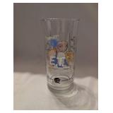 1982 E.T. Pizza Hut Limited Edition Glass + Pin