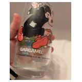 1982 Gargamel Smurf Character Glass