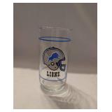 Detroit Lions NFL Mobil Drinking Glass