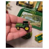 John Deere Collectible Set with Ornament and Die-Cast Models