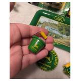 John Deere Collectible Set with Ornament and Die-Cast Models