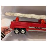 Nylint Aerial Hook-N-Ladder Fire Truck Back + Toy Engine