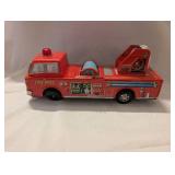 Nylint Aerial Hook-N-Ladder Fire Truck Back + Toy Engine