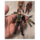 Mixed Action Figure Lot - He-Man & Military Figures