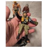 Mixed Action Figure Lot - He-Man & Military Figures
