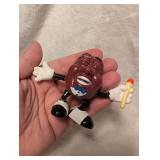 California Raisins PVC Figure - Dancing Characters - 2 ct