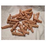 Miniature Plastic Baby Doll Parts Lot