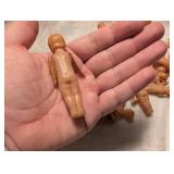 Miniature Plastic Baby Doll Parts Lot