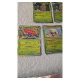 Grass Pokemon Trading Card Collection - Meganium, Vileplume, Whimsicott & Genesect Rares