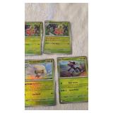 Grass Pokemon Trading Card Collection - Meganium, Vileplume, Whimsicott & Genesect Rares