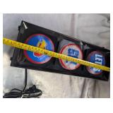 Kansas Jayhawks LED Traffic Light Display