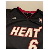 Miami Heat NBA Jersey #6 James - Size XL