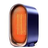 Space Heater, Portable Small Heaters for Indoor Use, Electric Desk Heater with Overheat and Tip-Over Protection, Mini Personal Heaters for Home Office Workspace, Blue - Retail: $25