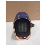 Space Heater, Portable Small Heaters for Indoor Use, Electric Desk Heater with Overheat and Tip-Over Protection, Mini Personal Heaters for Home Office Workspace, Blue - Retail: $25