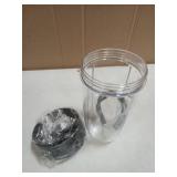 New Blender Cup and Blade Replacement Parts 32oz Cup and Extractor Blade and 2 Rubber Gaskets 4-Piece Compatible with NutriBullet High-Speed Blender/Mixer System 600W/900W Series - Retail: $20