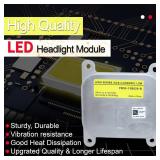 LED Headlight Module Replacement for FB53-13B626-B: 2016 2017 2018 2019 Ford Explorer Headlight Module - Headlight LED Module Replacement for FB5Z-13C788-B LED Headlight Unit Controller Part - Retail: