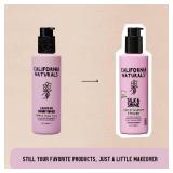 California Naturals Leave In Conditioner, Coconut Milk Hair Care Detangler, Natural, Vegan, Paraben & Sulfate Free, Smoothing, Primer & Stylerfor Frizzy, Dry, Hair and All Hair Types, 6 fl oz - Retail