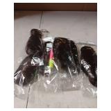 French Curl Braiding Hair 18 Inch Soft Bouncy Braiding Hair Pre Stretched Loose Wave 90g/pack Yaki Crochet Hair for Black Women Hair Extensions for Braids (18 inch 6 packs, 4#) - Retail: $21