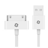 JETech USB Sync and Charging Cable Compatible iPhone 4/4s, iPhone 3G/3GS, iPad 1/2/3, iPod, 3.3 Feet (White) - Retail: $8