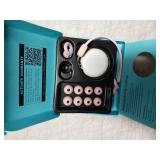 JUSTRVN Kids Ear Plugs(6+yrs)-2 Pairs of Reusable Noise Reduction Earplugs for Small Canal With 6 Tips,Soft Silicone Earplugs for Sleeping,Focus,Travel,Socializing,Concert&Hearing Protection 25dB-30dB