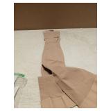 Lin Performance 20-30 mmHg Medical Compression Stockings for Women and Men Thigh High,Dot-Top,Open Toe Socks for Varicose Vein Swollen legs Travel Flight Pregnant(Beige,XL) - Retail: $15