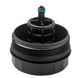 Oil Filter Housing Cover Cap Compatible With BMW Vehicle 128i 135i 528i 528i 328i 335i 530i 740i X3 X5 X6 2006-2016 Replace# 11427525334 Engine Oil Fitter Cover - Retail: $13