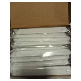 Peaha 10 Pack Kitchen Cabinet Handles 5 inch White Pulls for Dresser Drawers Door Edge Finger Pull Hardware - Retail: $36